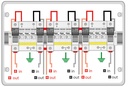 CAJA DE PROTECCIÓN MODULAR 1STRING 1000V FUS12A 3MPPT