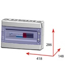 CAJA MODULAR AC TRIFASICA AUTOMATICO 40A DIFERENCIAL TIPO A 30MA