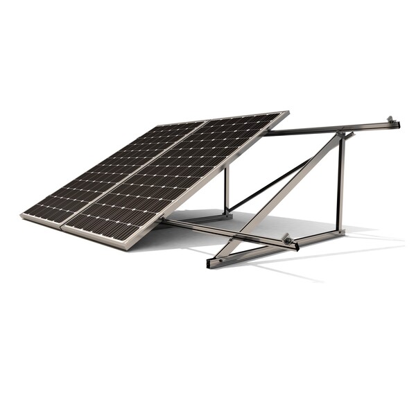 SUNFER 11V3 15º Kit de triangulo para 3 módulos para chapa o correas