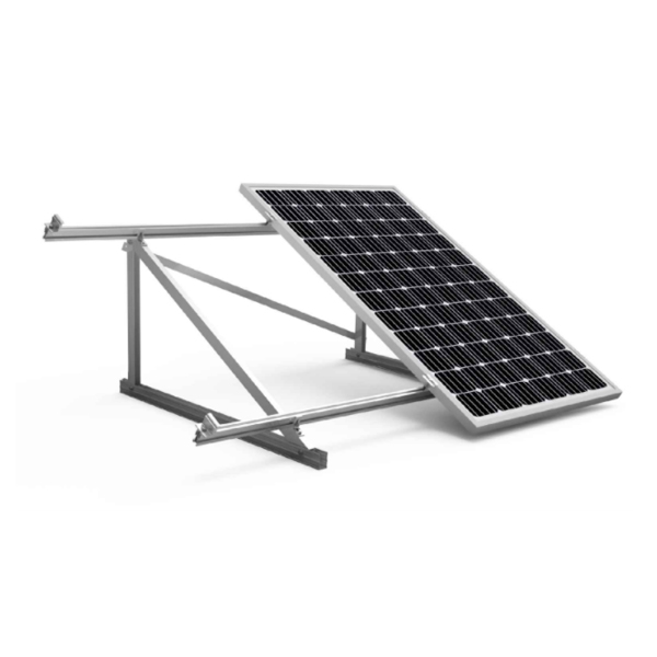 SUNFER 11V2 30º Kit de triangulo para 2 módulos para chapa o correas. Vertical