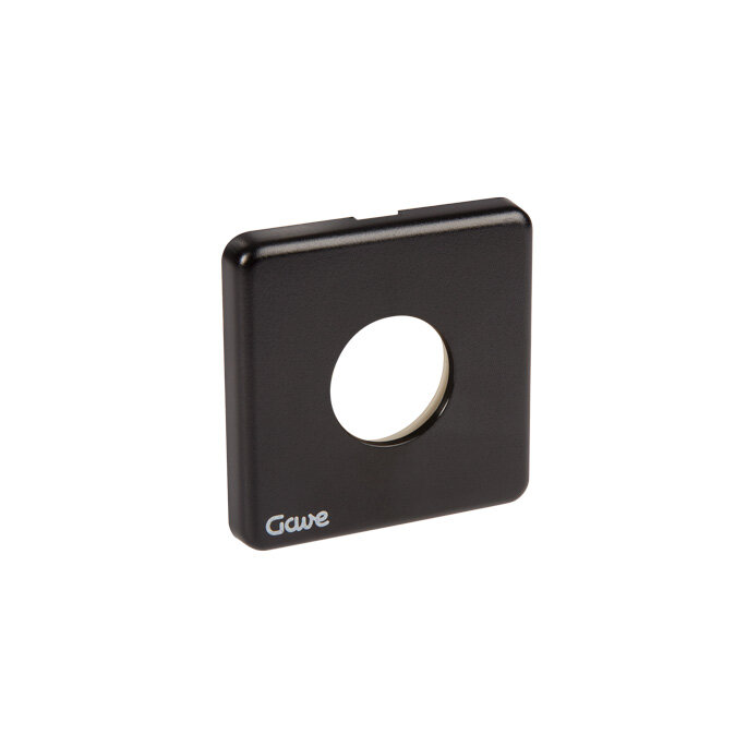 PLACA NV D0 SIN INSCRIPCIONES CARATULA NEGRA TORNILLO