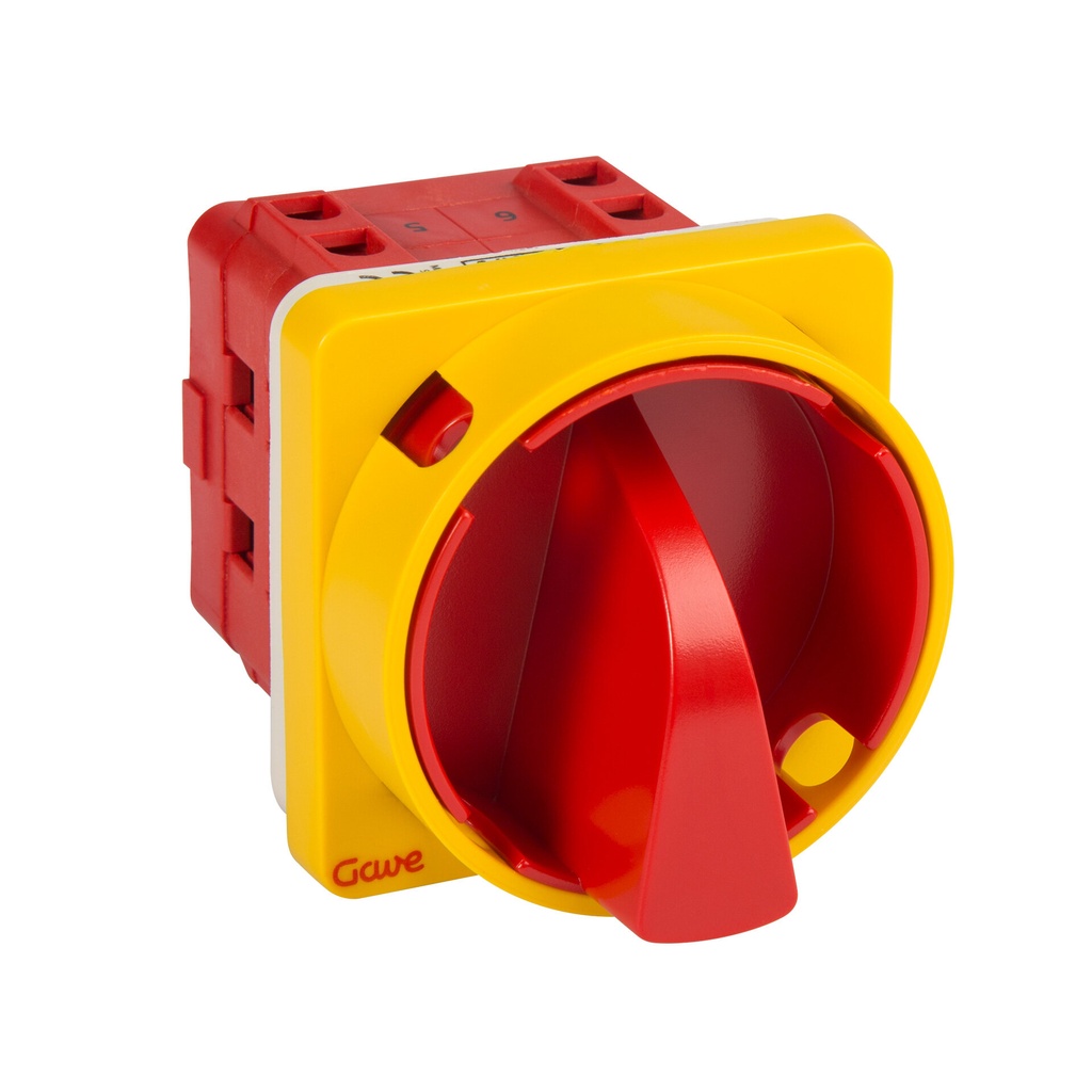INTERRUPTOR 3P.40A.D1 BLOQUEO CANDADO ROJO/AMARILLO