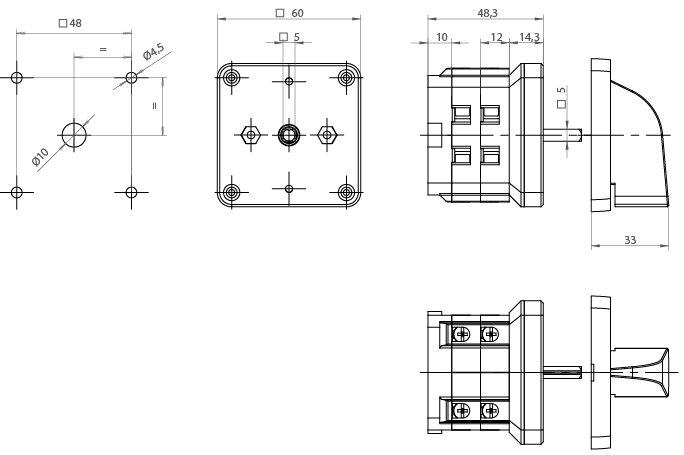 INTERRUPTOR ARRANQUE MOTOR GAVE 32A.D1