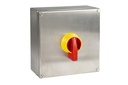 INTERRUPTOR 3P.40A. MANDO IP69K EN CAJA INOX