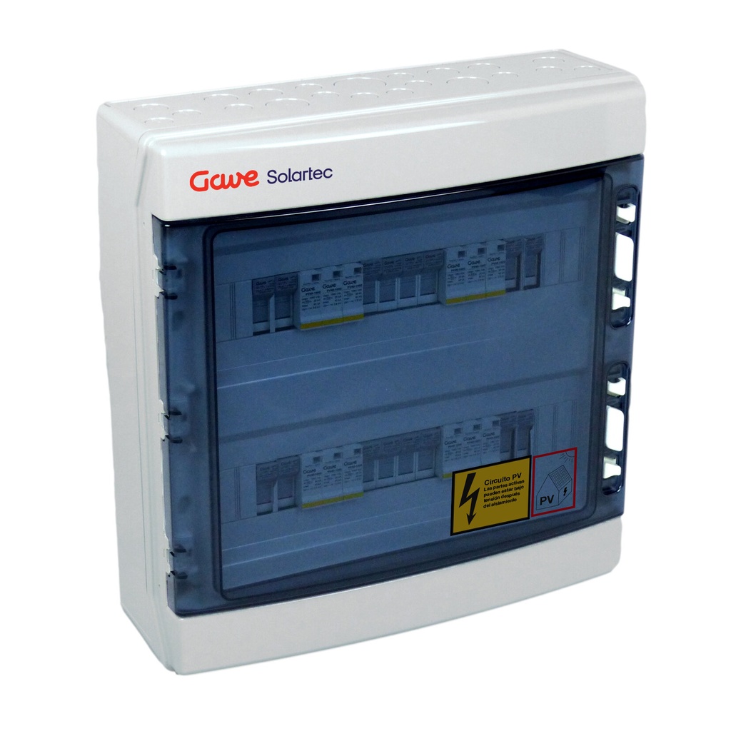 CAJA MOD.2STR.1000V FUS15A 4MPPT SALIDAS INDIVIDUALES