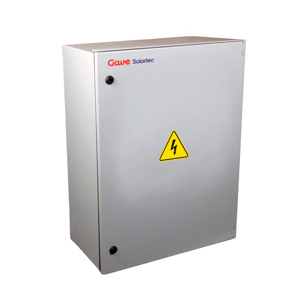 ARMARIO CONEXIÓN 1000V PV - 8 MPPT 1 STRING FUS 15A - SECCIONADOR 25A + PROTECTOR SOBRETENSIONES CLASE II GAVE