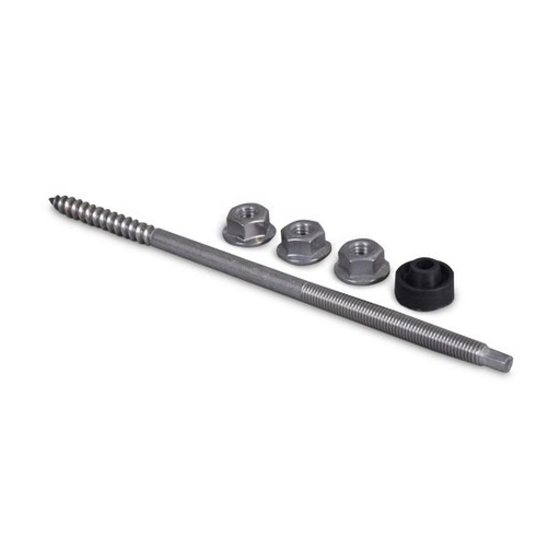 [03-000216] Novotegra Tornillo doble rosca para fijación a madera/taco químico, M12 300