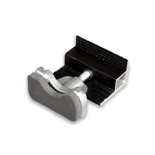 [03-001237] NOV-SLR-CLAMPS-END-CLAMP-30-42-SET-C-BLK-W/PAD