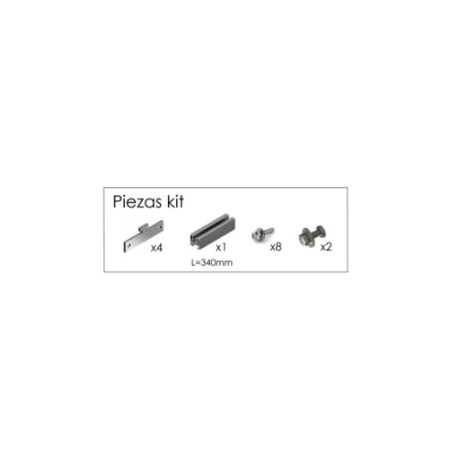 [S37] SUNFER S37 KIT para fijación de triangulos en chapa trapezoidal. 350mm.