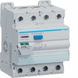 [CFC680M] Interruptor diferencial tipo AC, 4P, 80A, 30mA