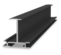 [2002759] K2 SYSTEMS INSERTION RAIL 40 5,10m BLACK ANODIZED