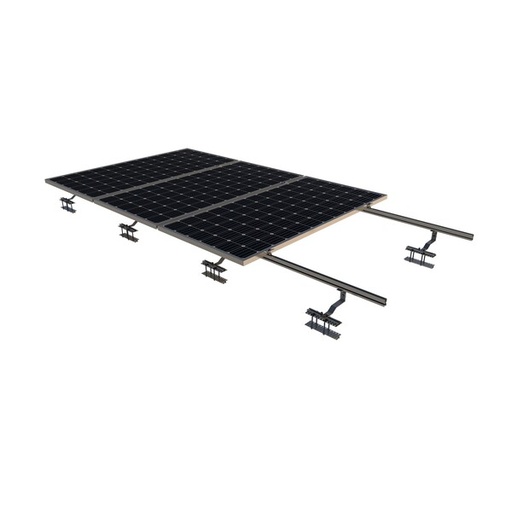 [02.2V2] SUNFER 02.2V2  KIT para cubierta de teja con abrazadera. 2 PV módulo vertical