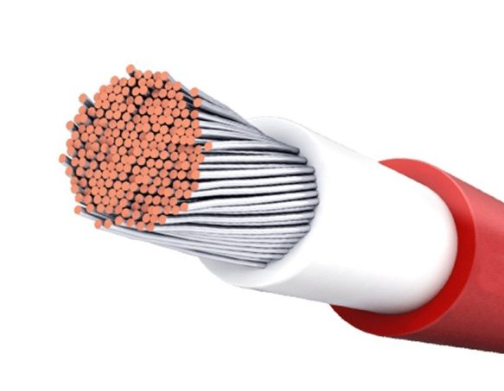 [Cable10red1m-01] CABLE 1X10MM2-RED-1M-DCA