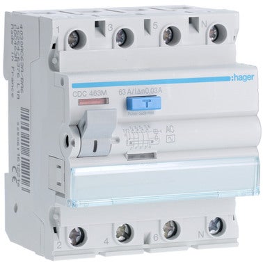 [10827005] DIFERENCIAL 4P 63A 30MA-AC HAGER