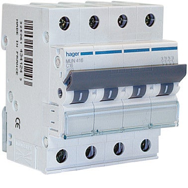 [IATMTR463] AUTOMÁTICO MAGNETOTÉRMICO 4P 63A HAGER