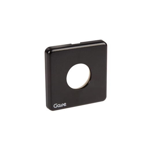[AK1830400] PLACA NV D0 SIN INSCRIPCIONES CARATULA NEGRA TORNILLO