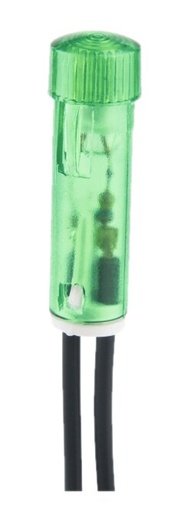 [213220F] PILOTO D.8,6MM 220V.VERDE FLUOR GAVE