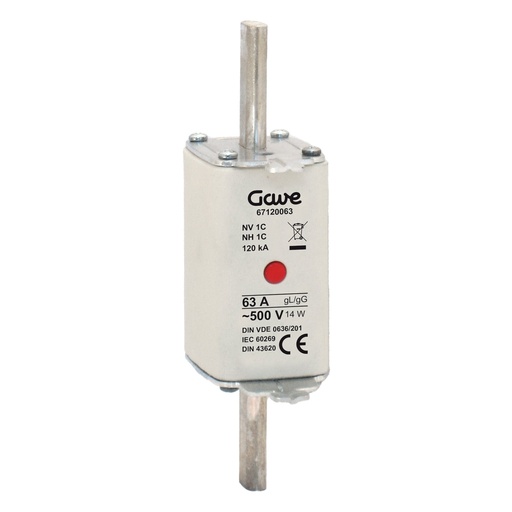 [67120063] FUSIBLE NH IND.FUSION  63A.GG T1