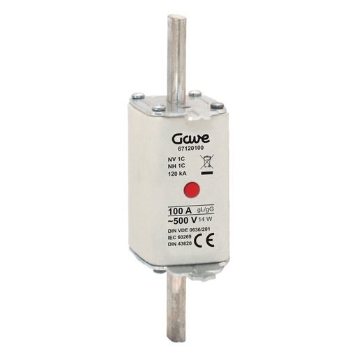 [67120100] FUSIBLE NH IND.FUSION 100A.GG T1