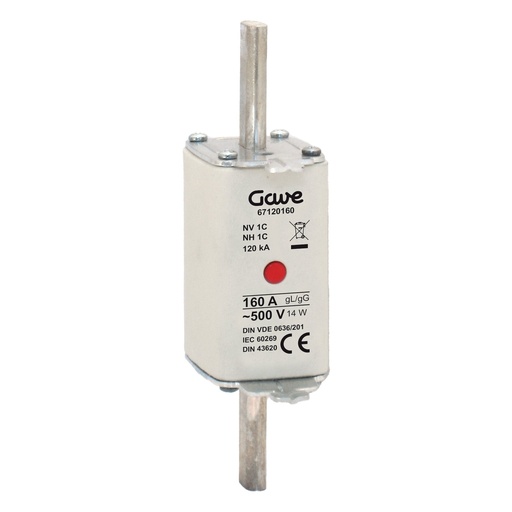 [67120160] FUSIBLE NH IND.FUSION 160A.GG T1