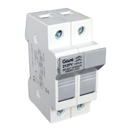 [212PV] PORTAFUSIBLE 2P 20A 1000VDC