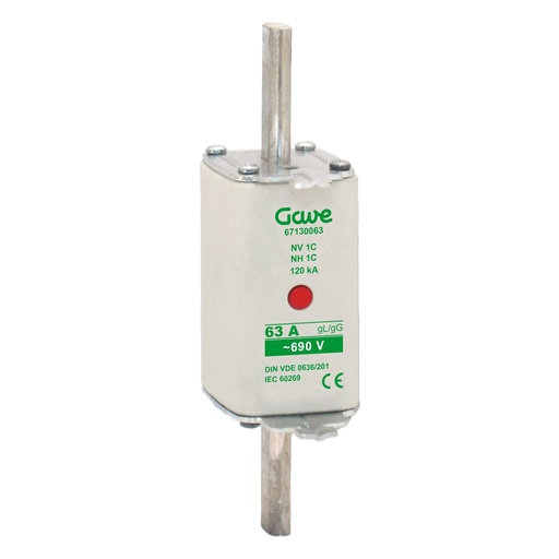 [67130063] FUSIBLE NH IND.FUSION  63A.AM T1
