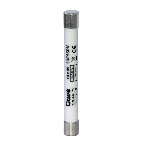 [33F15PV] FUSIBLE CILIDNRICO 10X85 1500V PV15A