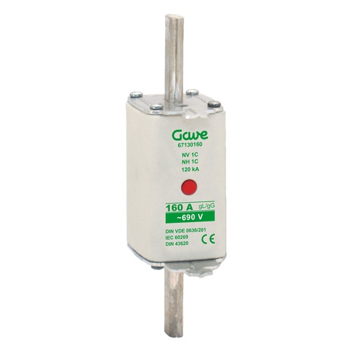 [67130160] FUSIBLE NH IND.FUSION 160A.AM T1