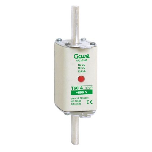 [67230160] FUSIBLE NH IND.FUSION 160A.AM T2