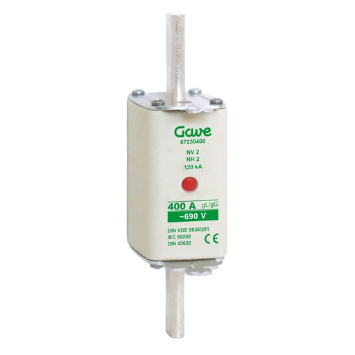 [67230400] FUSIBLE NH IND.FUSION 400A.AM T2