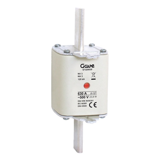 [67320630] FUSIBLE NH IND.FUSION 630A.GG T3