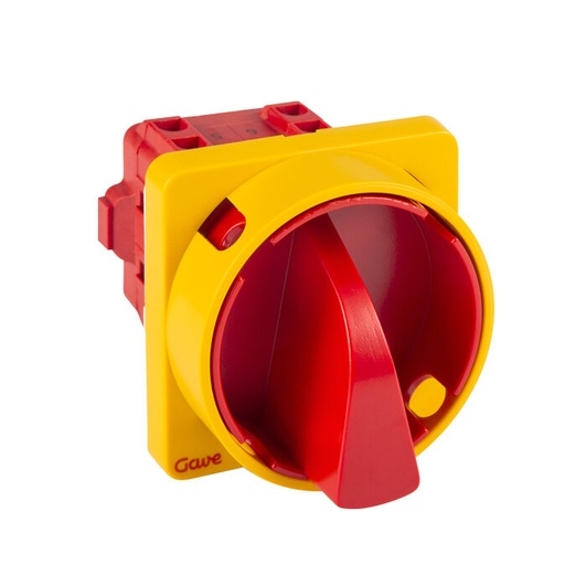 [AB5522000] INTERRUPTOR 3P GAVE 25A.D0 BLOQUEO CANDADO ROJO/AMARILLO