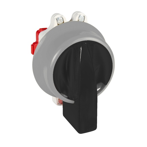 [AC5512000H] INTERRUPTOR 2P GAVE 25A.D0 MANDO BLOQUEO CANDADO IP69K NEGRO/GRIS