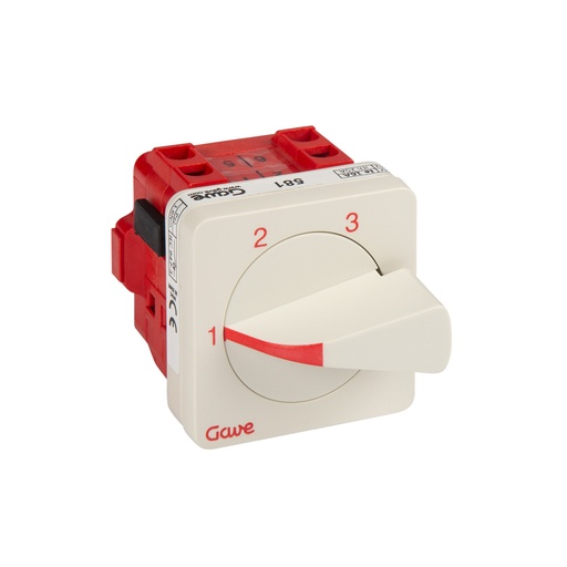 [A-5812000] CONMUTADOR GAVE SIN 0 1P 4 POS.25A.D0