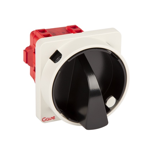 [AC5532000] INTERRUPTOR GAVE 4P.25A D0 BLOQUEO CANDADO NEGRO/GRIS