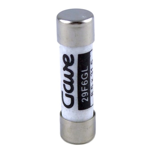 [29F6GL] FUSIBLE CILINDRICO   6A. GG T00