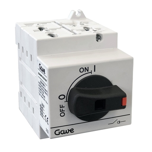 [MPV532100] INTERRUPTOR-SECCIONADOR MODULAR PV 1000V - 2 CIRCUITOS - 25A