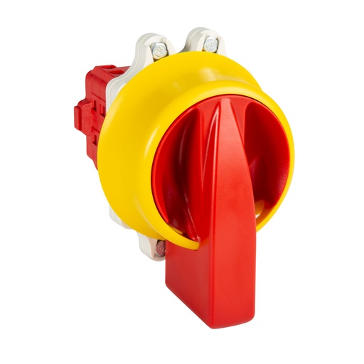 [ABG532000H] INTERRUPTOR 4P 25A.D0 MANDO BLOQUEO CANDADO IP69K + AUXILIAR 1NA+1NC 12A