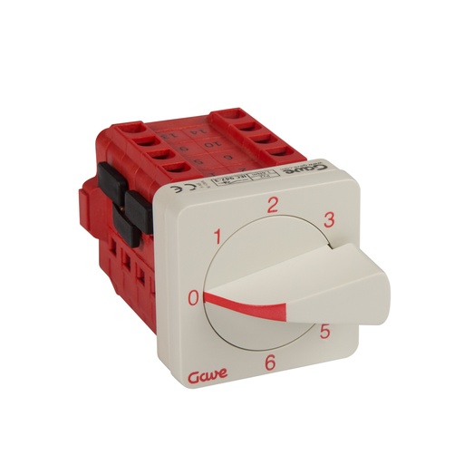 [A-6142000] CONMUTADOR  1P 6 POS.25A.D0