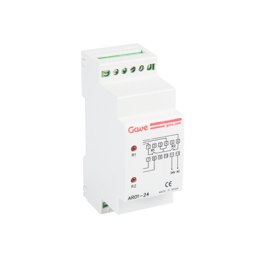 [AR01-24AC] RELE DE ALTERNANCIA 24V AC