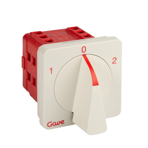 [A-5622100] CONMUTADOR GAVE 3P 25A.D1