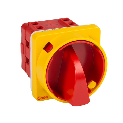[AB5524100] INTERRUPTOR GAVE 3P.40A.D1 BLOQUEO CANDADO ROJO/AMARILLO