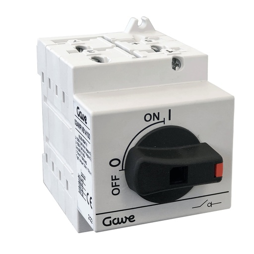 [MPV514100] INTERRUPTOR-SECCIONADOR GAVE MODULAR PV 1000V - 40A