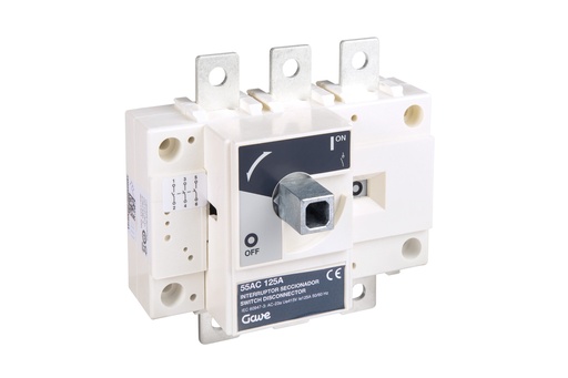 [55AC3012] INTERRUPTOR SECCIONADOR 3P x 125A GAVE