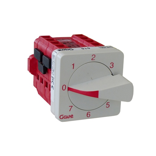 [A-6152000] CONMUTADOR  1P 7 POS.25A.D0