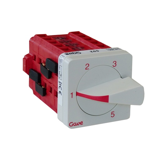 [A-5921000] CONMUTADOR GAVE SIN 0 2P 5 POS.16A.D0