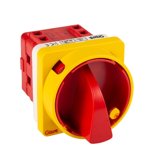 [AB5534100T] INTERRUPTOR GAVE 4P 40A.D1 BLOQUEO CANDADO ROJO/AMARILLOTRATAMIENTO ANTIMICROBIANO
