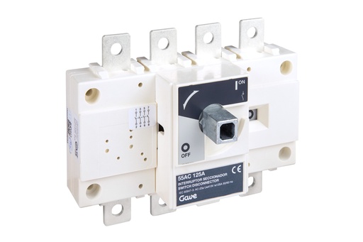 [55AC4012] INTERRUPTOR SECCIONADOR 4P x 125A
