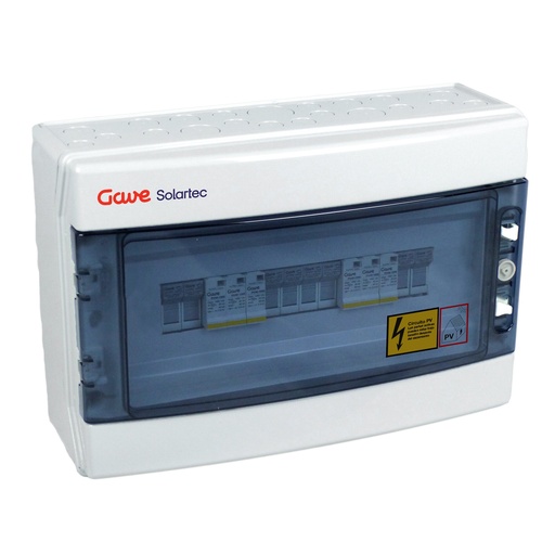 [STM210NSP15] CAJA MODULAR CONEXIÓN 2STR. FUS 15A - SIN SECCIONADOR + PROTECTOR SOBRETENSION II