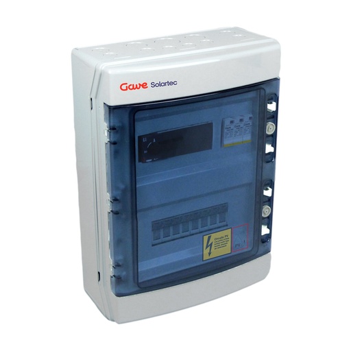 [STM41080P12] CAJA MODULAR CONEXION PV 4 STR. FUS. 12A + PROT.SOBRETENSION II